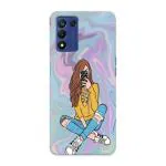 MobiEra Realme 9 SE 5G Multicolor Cute Girl Design Plastic Hard Case Cover