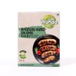 Wakao American Herbs Sausage Vegan Meat (100% Plant Based Jack Fruit Meat) Cook & Eat (200g)