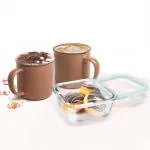 Treo Dark Brown Festive Glare Snack (Set Of 3)