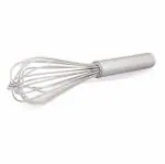 INDIGO Whisk 30 cm Round Steel Handle, Set of 1, Silver