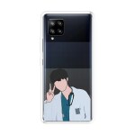 Emble Designer Clear Tranperant Silicone Case For Samsung M42 5G -Design A29 ( TPU | Soft , Samsung M42 5G | Multicolor )