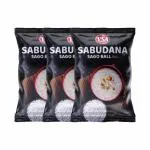 VSA Sabudana Sago Big Ball 500gm pack of 3