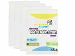 Kitchen Clean Melamine Stain Remover Magic Eraser | Chemical Free Multipurpose Nano-tech Magic Foam | Home Kitchen Bathroom Taps Wall Stains Glass Shoes Sneakers Cleaning Sponge (Pack of 4 Pcs)