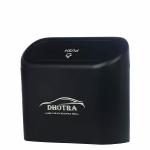 DHOTRA Car Trash Bin with Lid Leak Proof Car Organizer Waterproof Car Garbage Bin Multipurpose Trash Bin Easy to Clean Used in Car Home Office (Pack of 1, Black)(Silicone, Press-Top)