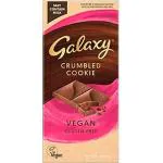 Galaxy Crumbled Cookie Bar Vegan Gluten Free Chocolate, 100 Gm