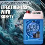 FLISKO Detergent Liquid Blue 5Liter for Washing Machine Advanced Formulated Ocean Blue