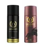 Denver Hamilton Caliber & Sporting Club Ace Deodorant Body Spray (Each, 165ml) Combo of 2 Items