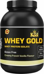 Mr. Kool 100% Whey Gold/ Whey Protein Isolate Powder Whey Protein (1000 g, Vanilla)