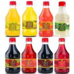 Dhampur Green Mocktail Syrup Value Pack -300ml each (Pack of 8 mocktail syrups)