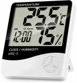 Apex Labs Indoor Digital Humidity Temperature Thermometer Sensor Touch Free Kitchen Thermometer