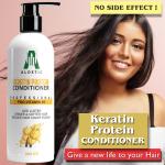 ALOETIC keratin protein Hair conditioner -200 ml | dandruff control | anti hair fall | soft and silky hair | hair volumizing | frizz hair control | all hair type | long hair | damage hair repair | for men and women.