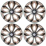PRIGAN VW Polo Black Copper Wheel Cover 15