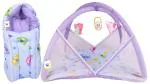 Toddylon New Born Baby Net Bed & Sleeping Bag Combo Gift Set
