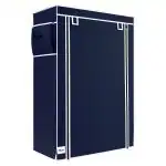 Fabura Shoe Rack in 5 Shelf with Cover in Navy Blue Color