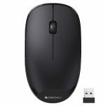 ZEBRONICS Haze Wireless Mouse for Computers, Laptops with 1200 DPI (Black)