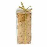 SITARA CRAFTS Pillar Candle 7.5 x 7.5 x 16.5 cm (Pack Of 2)