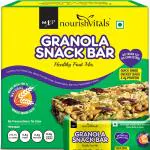 NourishVitals Granola Healthy Fruit Mix Snack Bar, 250 g