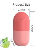 Ice Face Roller Massager, Ice Cube Roller for Face, Eyes and Neck Naturally Conditioning and Skin Care, De-Puff Eye Bags, Reduce Migraine Pain, Reusable Massage Silicone Ice Mold