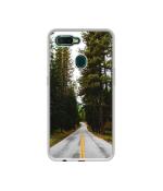 Casotec Road Photo Design Printed Silicon Soft TPU Back Case Cover for Oppo A7