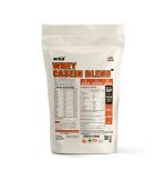 NutriJa WHEY CASEIN BLEND - A Blend of Whey Isolate, Whey Concentrate and Micellar Casein with Added Digestive Enzymes - 2 lbs (Cookies & Cream)