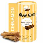 MIRAN Organic Cinnamon Sticks, Export Quality Handpicked Organic Bark (CASSIA) (Dalchini)