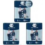 Karein Blue Tape Style Adult Diapers - L (Pack Of 30)