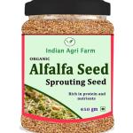i Agri Farm Alfalfa Seeds for Sprouting - 450 g