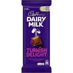 Cadbury Dairy Milk Turkish Delight Chocolate, 180 Gm
