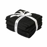 SWHF Cotton Hand Towel for multipurpose use Pack of 5 Black