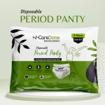 CareDone Disposable Period Panty in Comfortable and Sustainable Solution for Period Protection Size 3XL (Pack of 9)