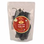 Sol Whole Dried Pasilla Chillies with stem 60g