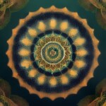 Love Creation A4 Size poster print for creative wall art- zen-garden-mandala-6949(Non Sticker)