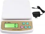 ShopiMoz Electronic Kitchen Digital Weighing Scale Multipurpose 10 Kg (SF-400A) with Adapter