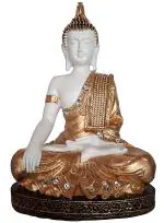 SK Craft Meditating Buddha Idols