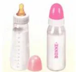 BBYARAJ (225 ML) Infant Feeding Infants Babies Milk Feeding Water Feeding Bpa Free Baby Milk Bottle Flow Control Nibble With An Ultrasoft Nipple ( pack of 1 )