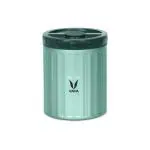 VAYA PRESERVE Green Vacuum Insulated Stainless Steel Lunch Box, 500 ml