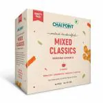 Chai Point Mixed Instant Tea ( Ginger, Masala, Cardamom, Classic) | 20 Sachets| Instant Premix Tea | Authentic Flavoured Chai | CHAIPOINT