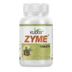 Kudos Zyme Tablets | Herbal Remedy For Digestive Care | 60 Tablets | GMP Certified