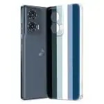 Fashionury Back Cover for Motorola Edge 50 Fusion Designer, Printed,Transparent,Flexible, Silicon -D3004