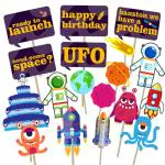 Party Propz Astronaut Photo Booth Props (Set Of 18)
