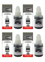 TRISAMA Canon Pixma G Series Printer G1000, G1010, G2000, G2010, G2012, G3000, G3010, G3012, G4000, 4010, G4012 Black Ink Cartridge Bottle (Pack of 4)