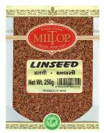 Miltop Flax Alsi Seed Unroasted 1 Kg (Pack of 4)