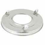 Gas Trolly|Lpg Cylinder Stand with Rubber Protection| Plastic Wheels.