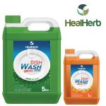 HealHerb Kitchen Cleaner Floor Cleaner Gel 6L (Orange 1L+ Neem 5L)
