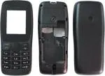 Imbi Nokia 110 2019 Ta-1192 Black Plastic Front Middle And Back Keypad Full Panel