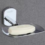 GLOXY Stainless Steel Bathroom Single Soap Holder/Soap Stand/Soap Dish for Bathroom/Bathroom Accessories SS202