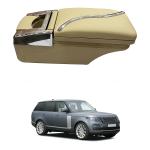 Oshotto PU Leather AR-02 Car Armrest Console Box Compatible with Range Rover Vogue - Beige