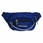 Dhariwal Blue Polyester Travel Waist Pack Bag