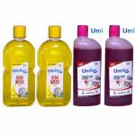 UMIKO Surface Cleaner + Dish Wash Gel Combo Pack (4x500ml)