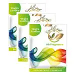 SOULFRESH Mogra Axotica Air Pocket, Air Freshener Lasts Up to 30 days - (Pack of 3)